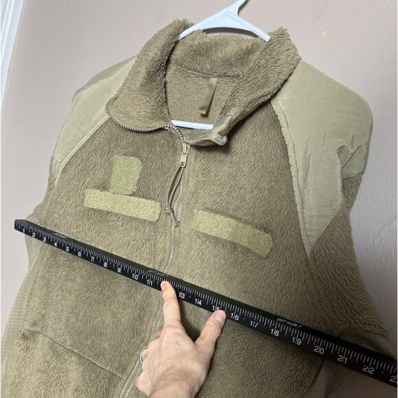 US Military Polartec Jacket Fleece Gen III Coyote Tan Cold Weather Unisex S-long - Picture 7 of 9